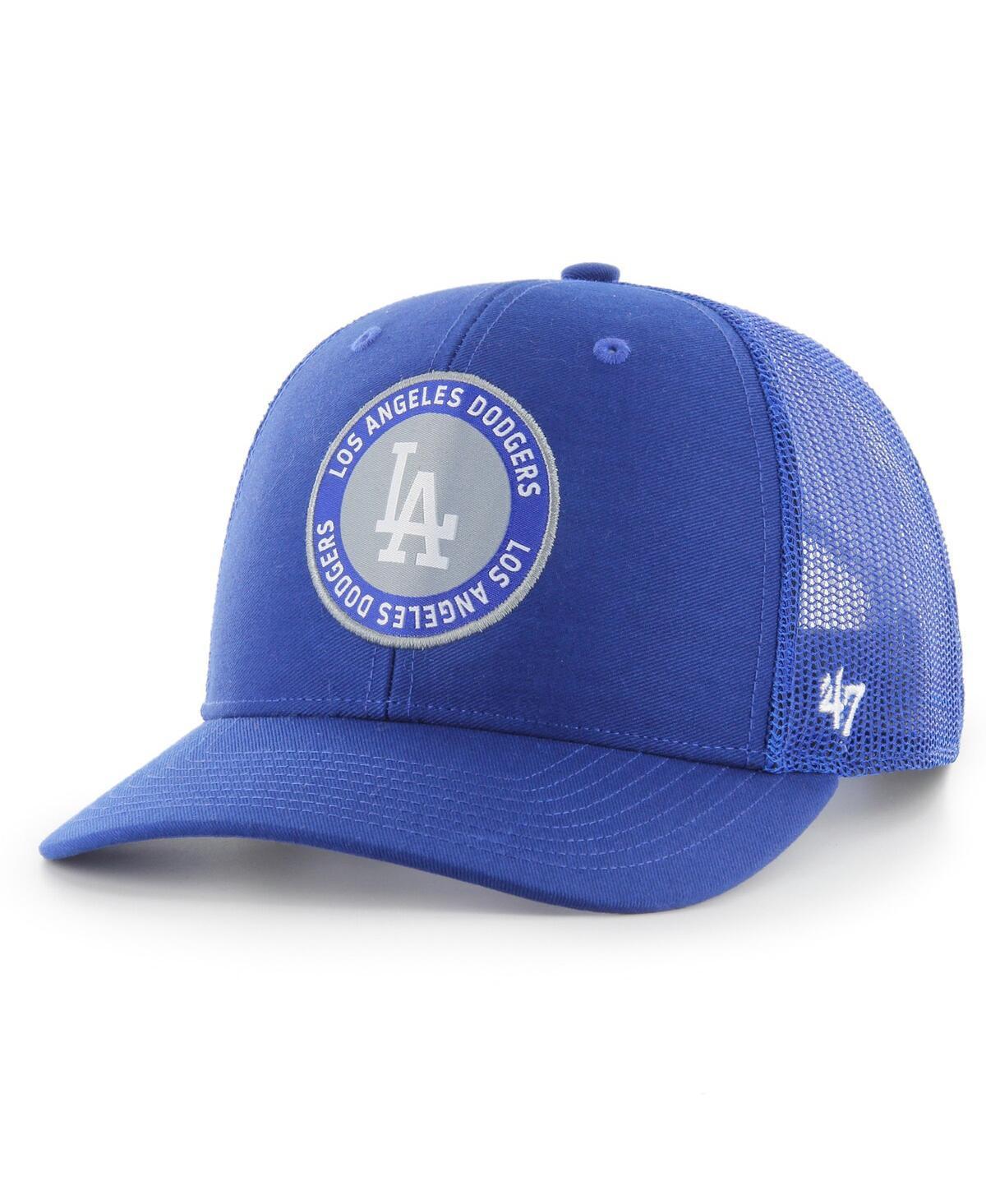 Mens 47 Royal Los Angeles Dodgers Unveil Trucker Adjustable Hat Product Image