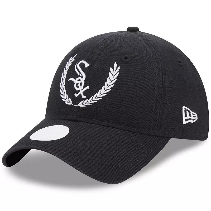 Womens New Era Chicago White Sox Leaves 9TWENTY Adjustable Hat Product Image