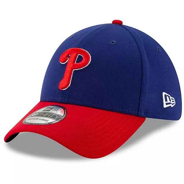 Mens New Era Royal/Red Philadelphia Phillies Alternate Team Classic 39THIRTY Flex Hat Product Image