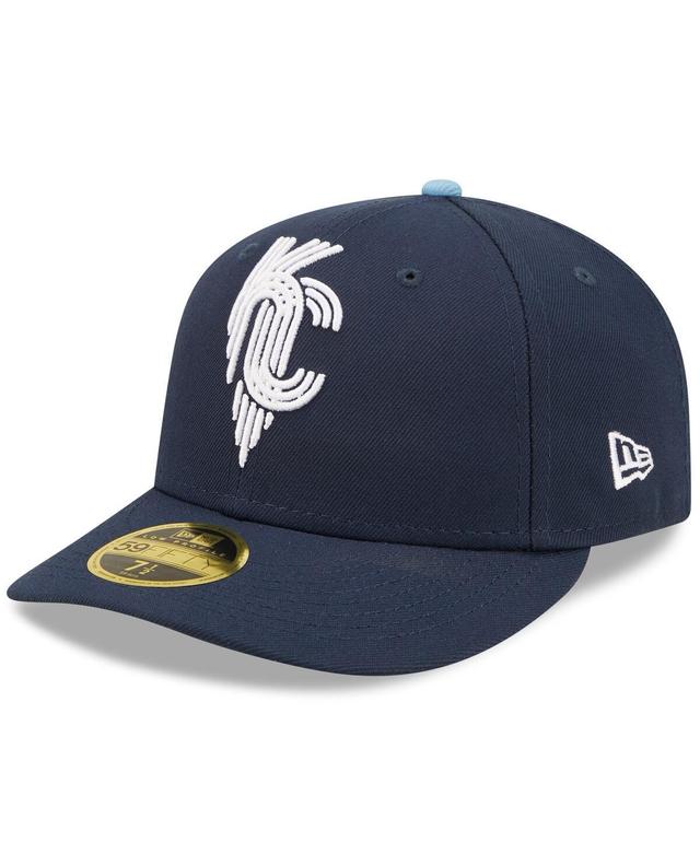 Mens New Era Navy Kansas City Royals 2022 City Connect Low Profile 59FIFTY Fitted Hat Product Image