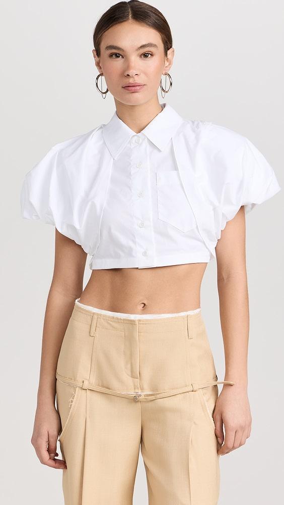 Jacquemus La Chemise Pavane Top | Shopbop Product Image