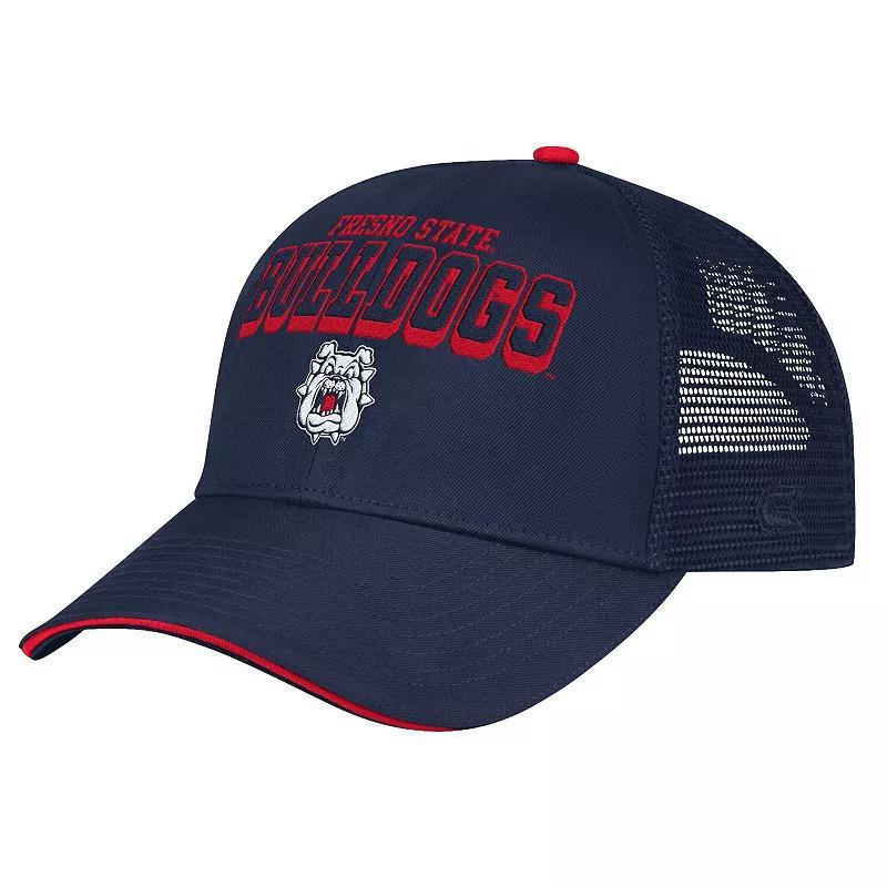 Mens Colosseum Navy Fresno State Bulldogs Wyatt Adjustable Hat, Csf Blue Product Image