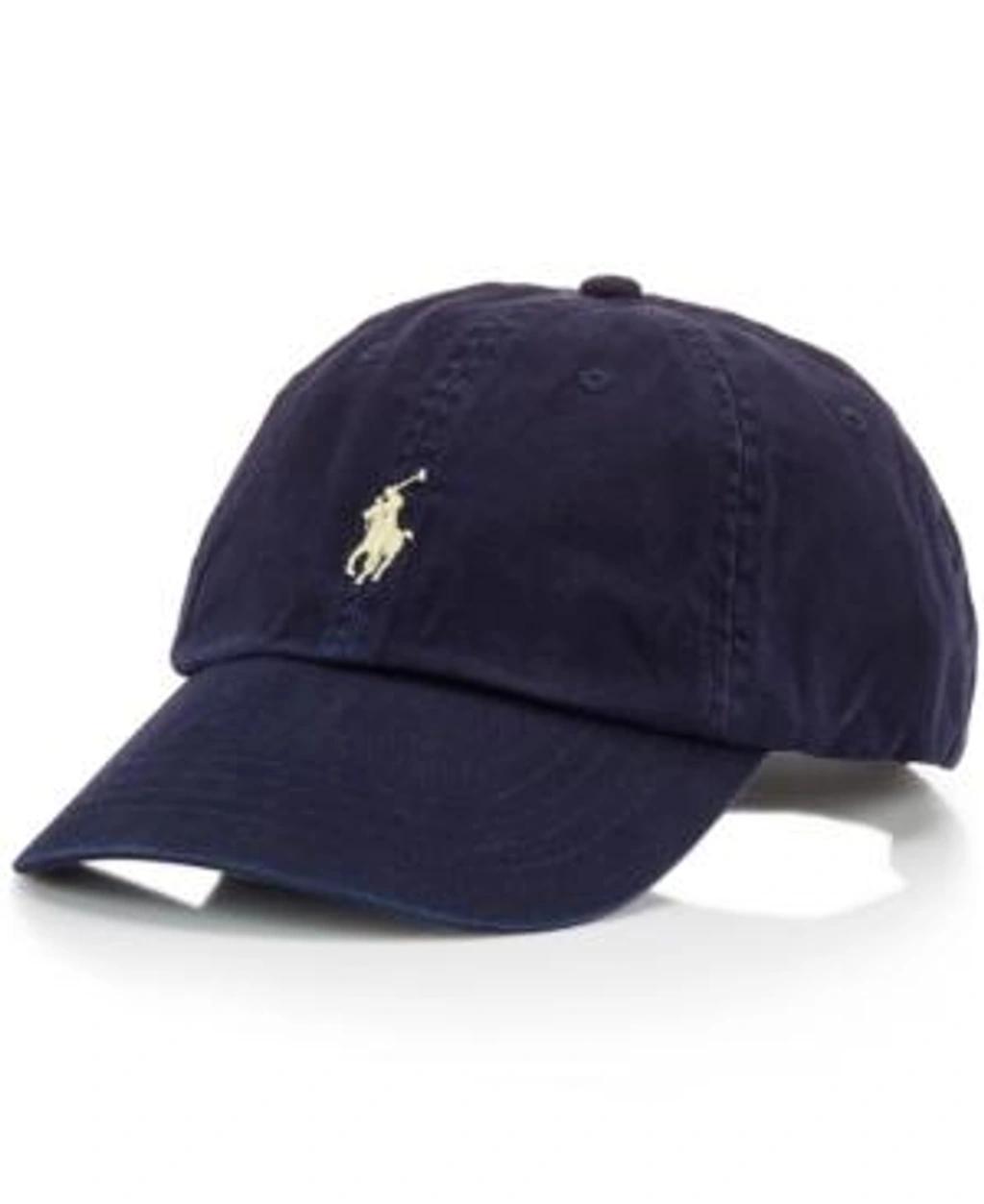 Embroidered Polo Pony Baseball Cap In Newport Navy Product Image