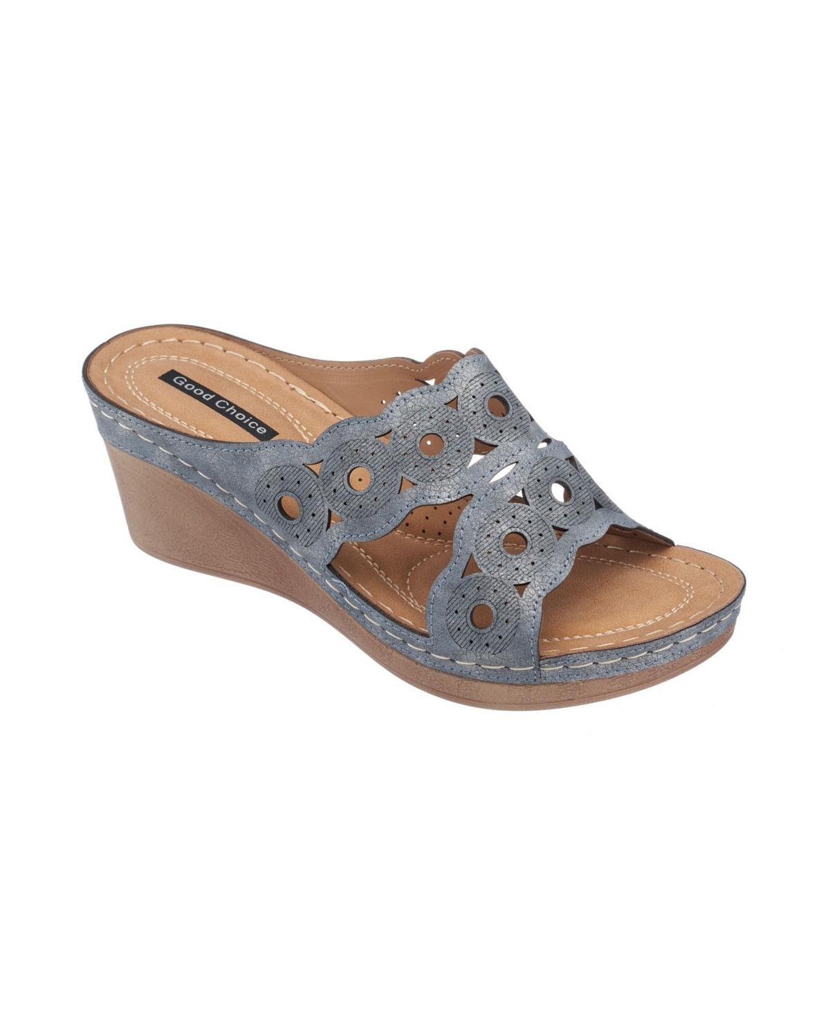 Gc Shoes April Wedge Sandal Womens Shoes Product Image