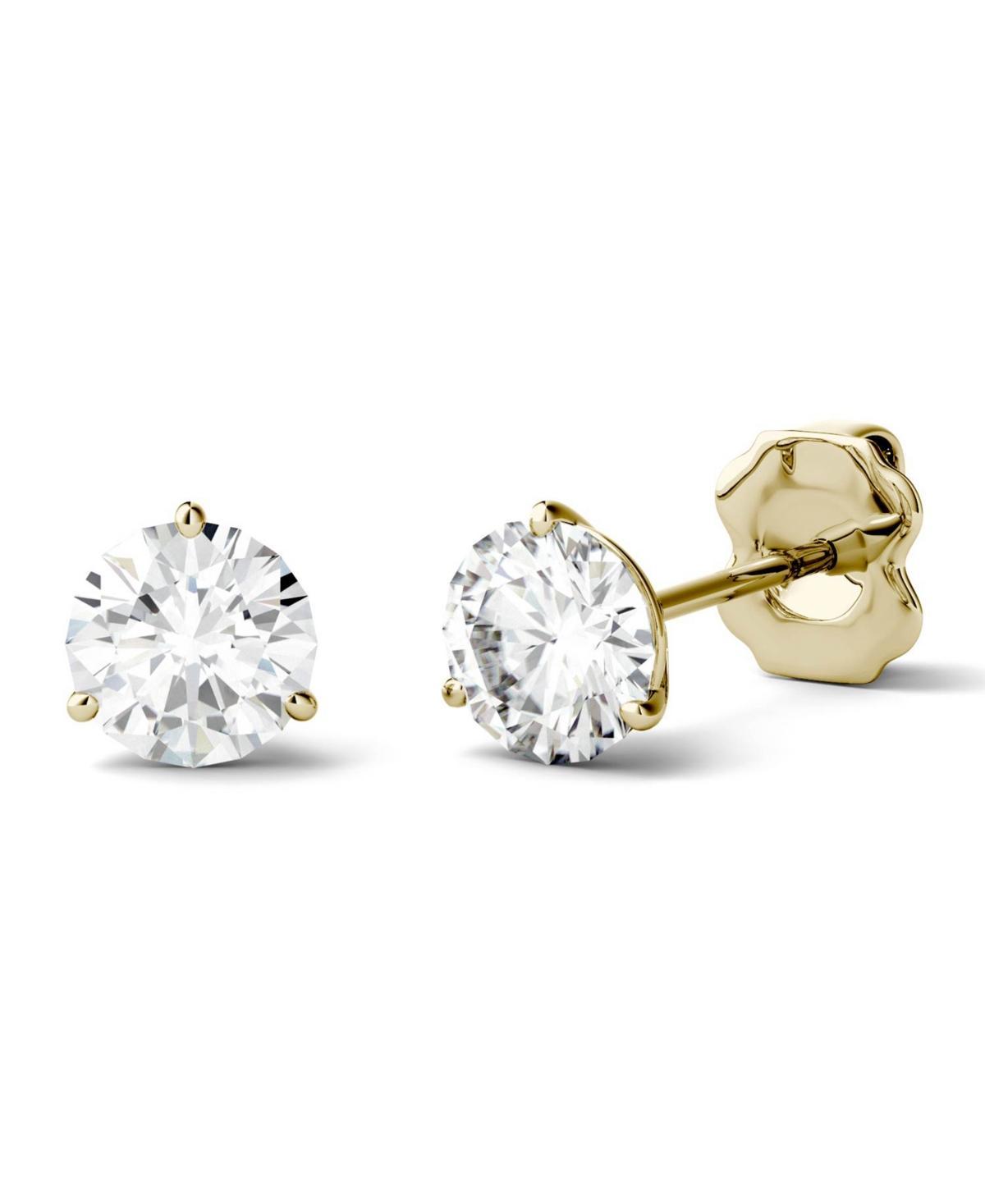 Moissanite Martini Stud Earrings (1 ct. t.w. Diamond Equivalent) in 14k white or yellow gold Product Image