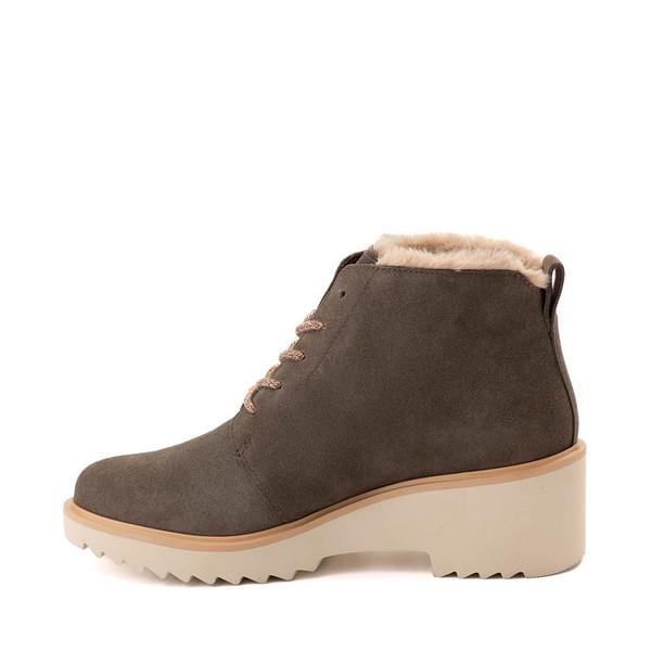 Womens TOMS Maude Lace-Up Wedge Boot - Canteen Product Image