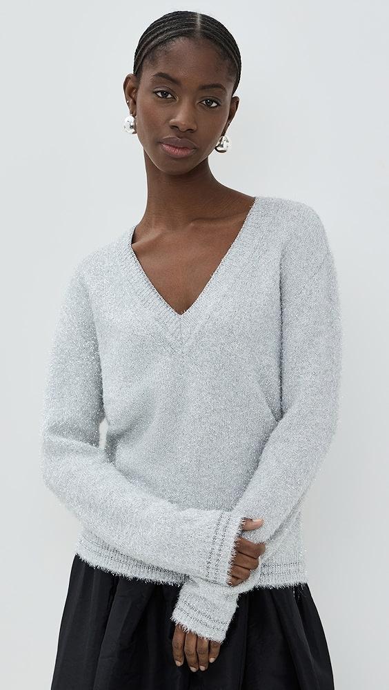 Le Superbe Celestial Knit V Neck Sweater | Shopbop Product Image