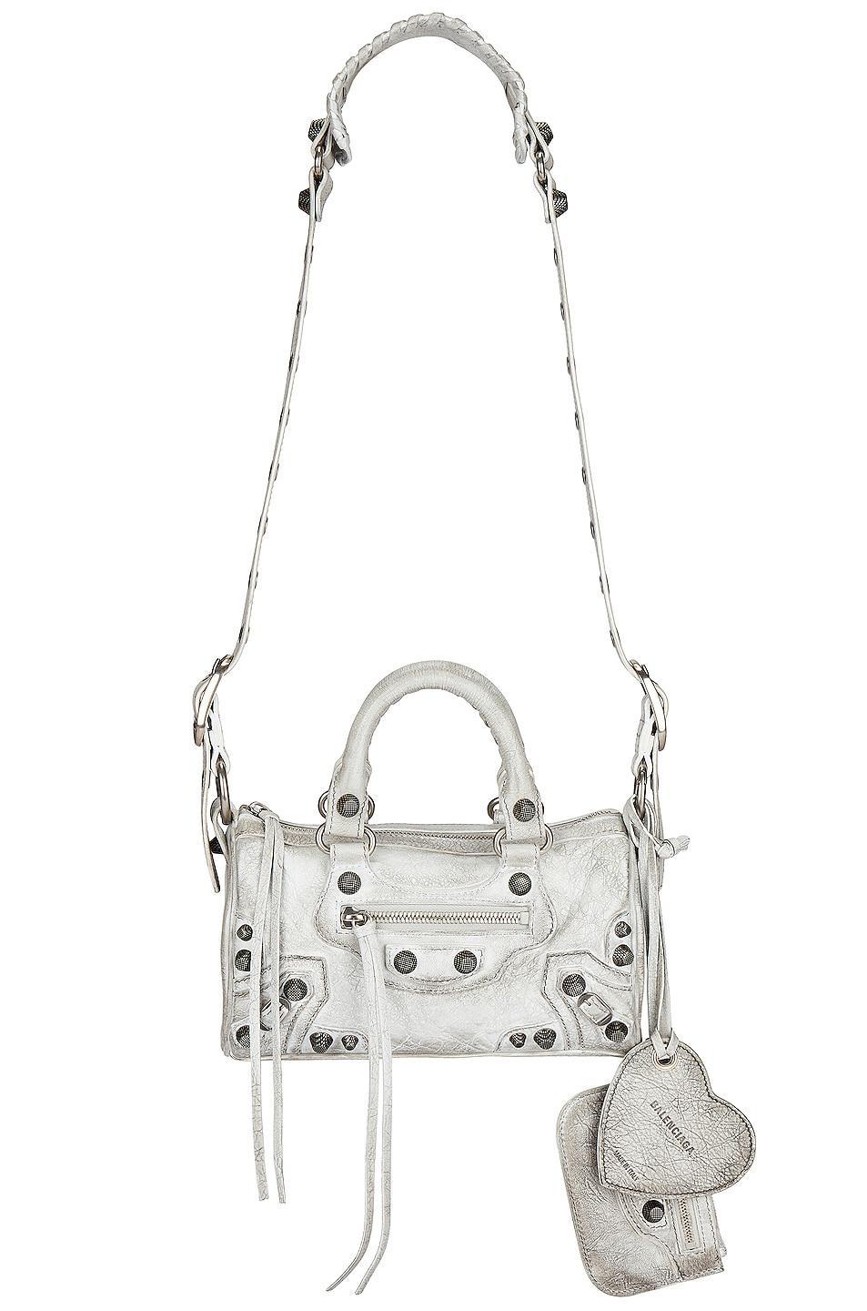 Balenciaga Mini Le Cagole Duffle Bag White.. Product Image