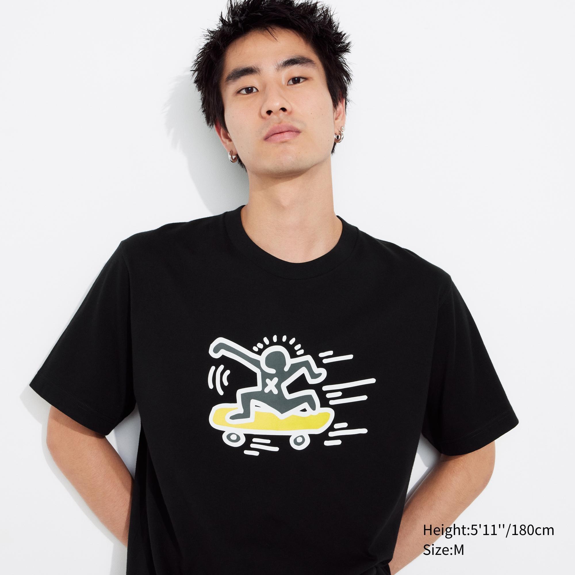 Ut Archive Ut (Short-Sleeve Graphic T-Shirt) (Keith Haring) Black XS UNIQLO US Product Image