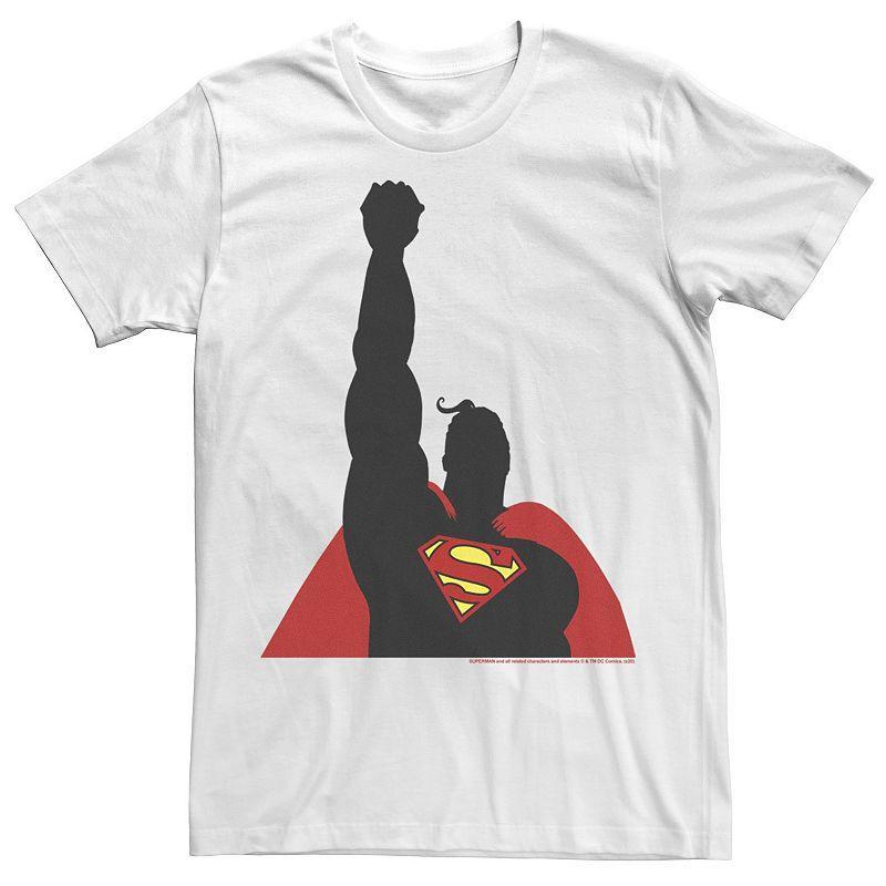 Mens DC Fandome Superman In Flight Silhouette Tee Product Image