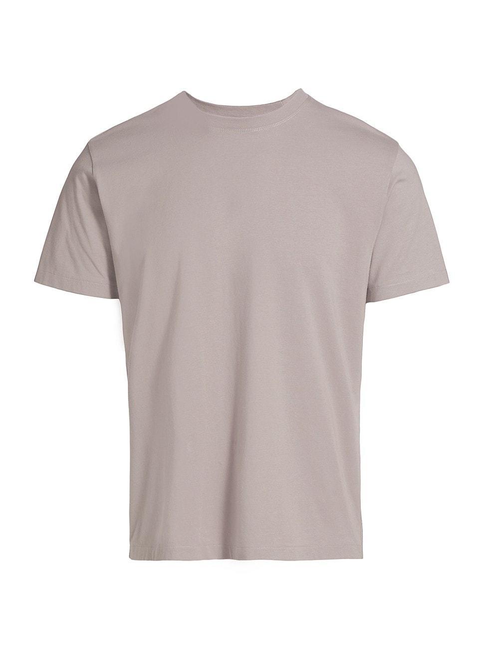 Mens Short-Sleeve Logo Cotton T-shirt Product Image