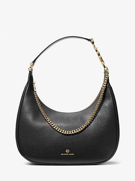 Piper Large Pebbled Leather Shoulder Bag Product Image