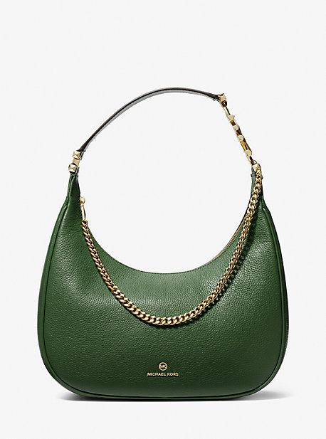 Piper Large Pebbled Leather Shoulder Bag Product Image