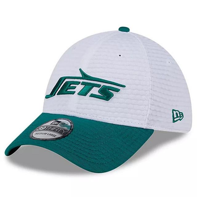 Mens New Era /Green New York Jets 2024 NFL Training Camp 39THIRTY Flex Hat Product Image