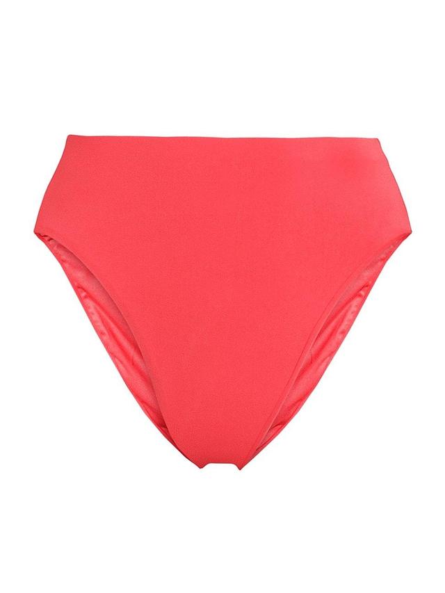 Womens Ava High-Rise Bikini Bottom Product Image