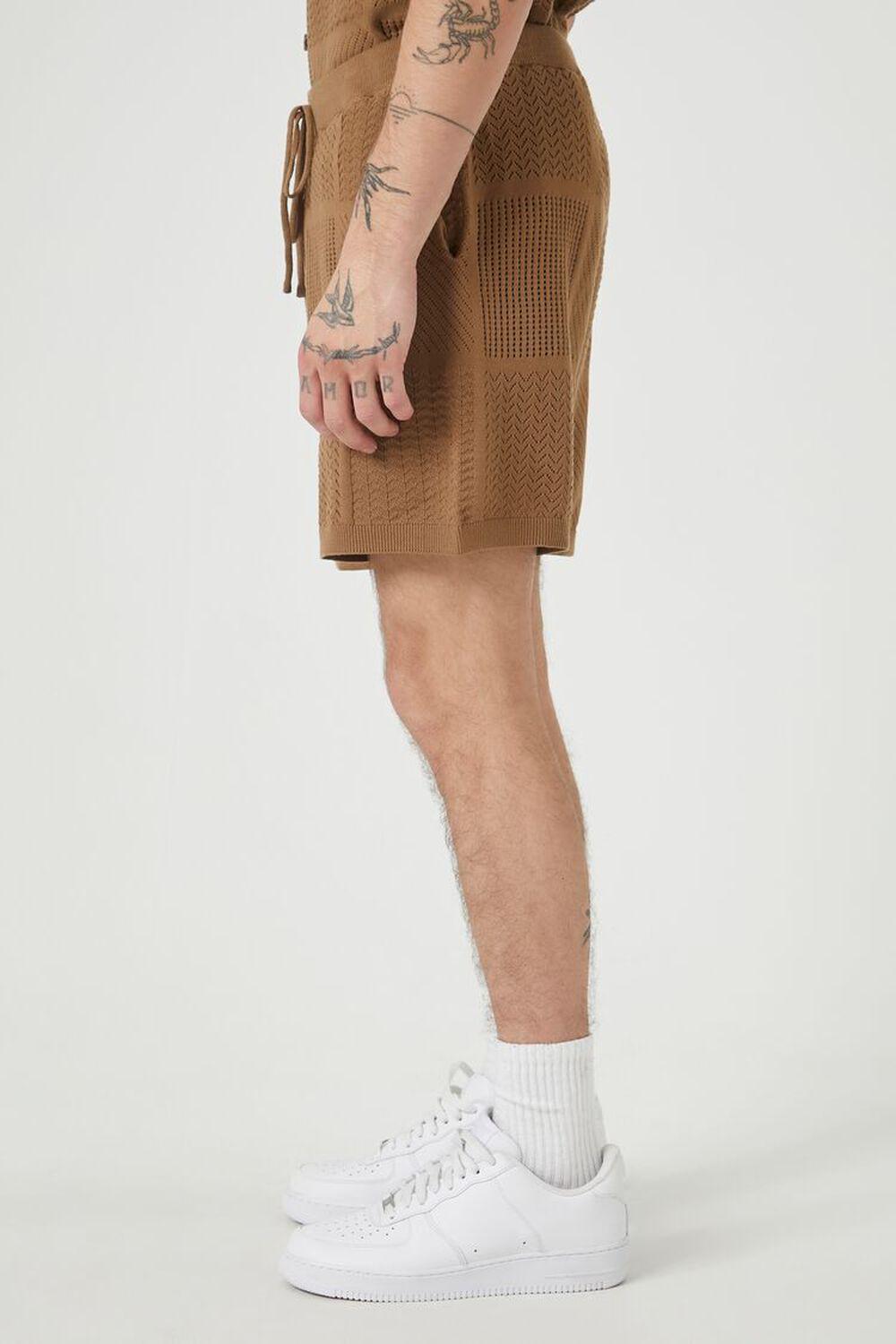 Textured Drawstring Shorts | Forever 21 Product Image