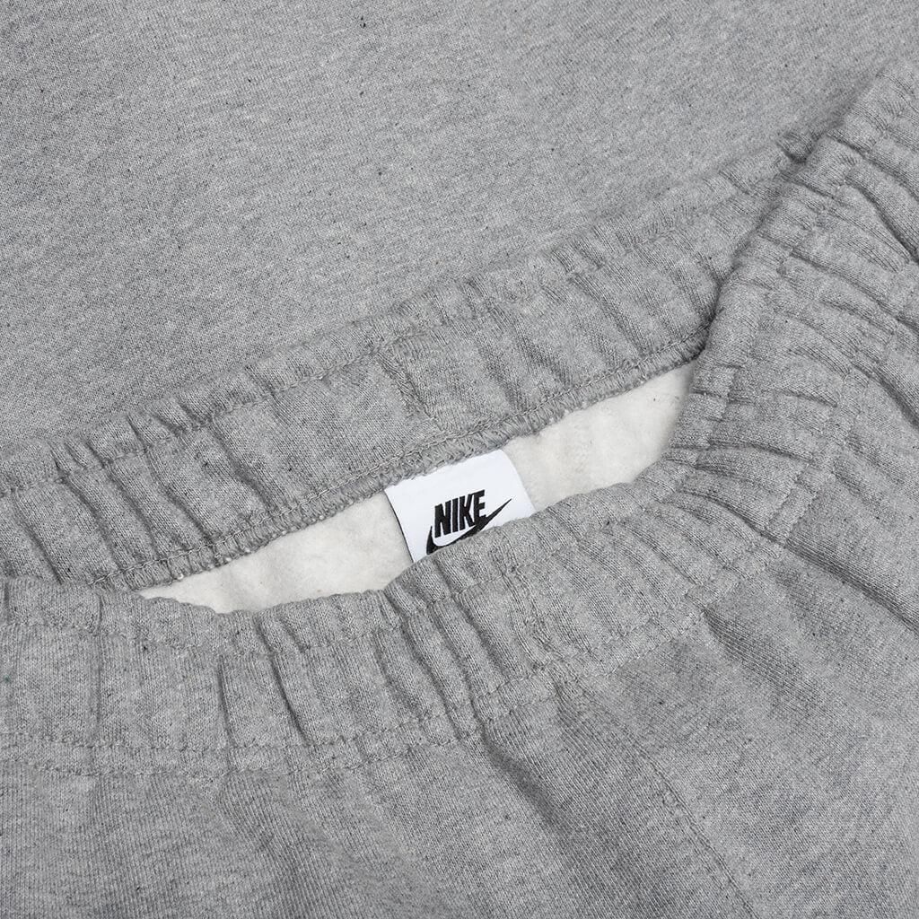 Nike x Stussy NRG Fleece Pant - Dark Grey Heather/Black Male Product Image