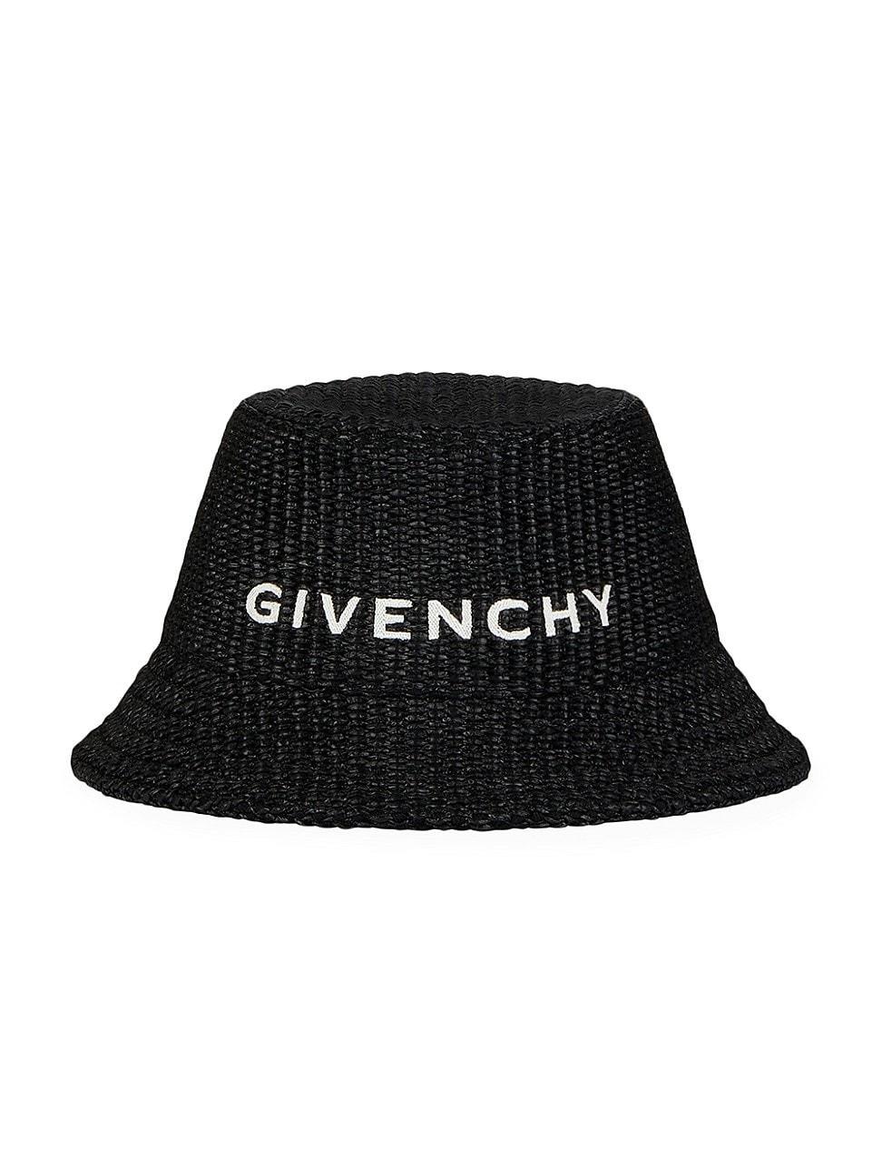 Womens Bucket Hat in Raffia Product Image