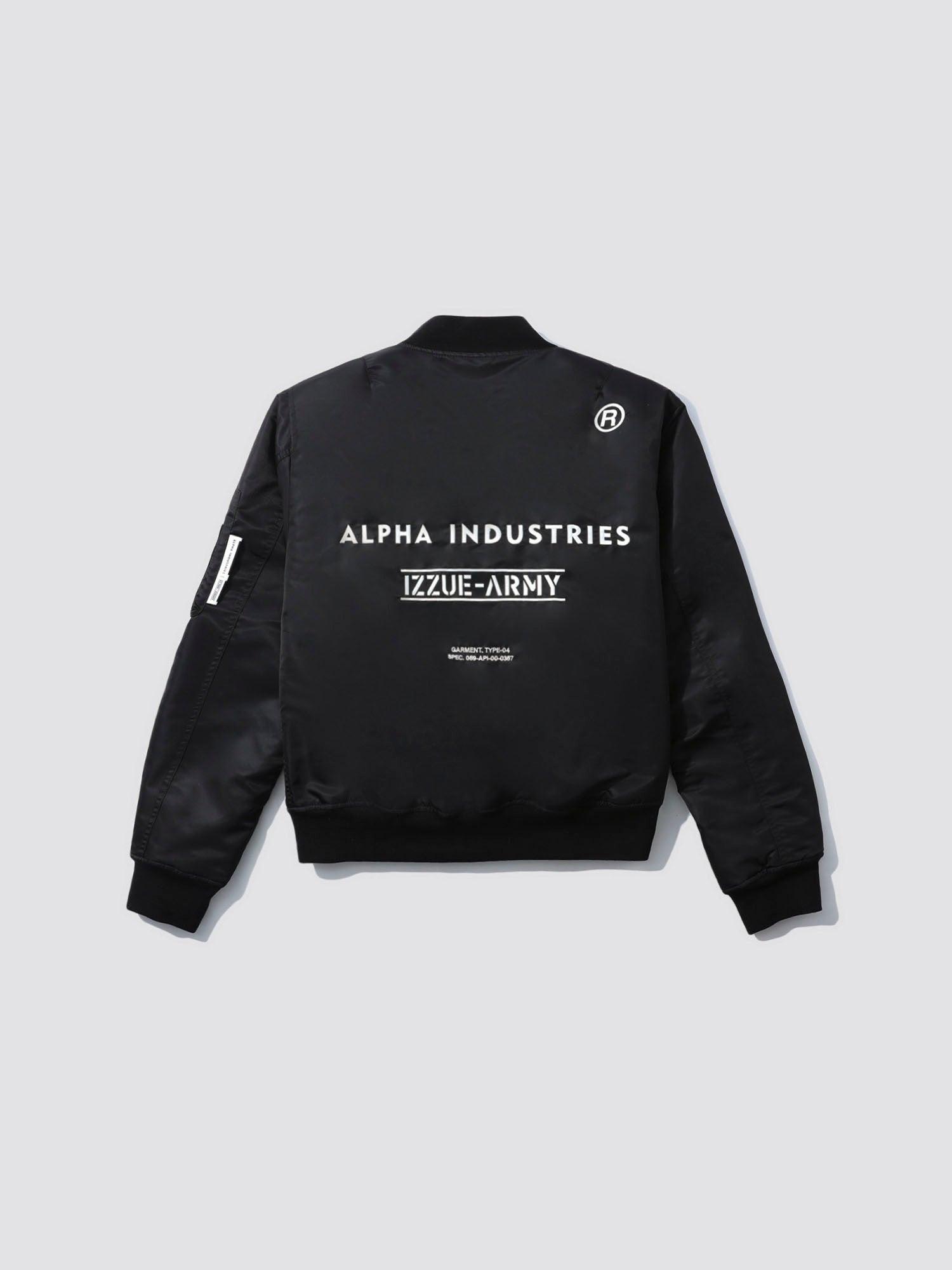 ALPHA X IZZUE MA-1 BOMBER JACKET Product Image