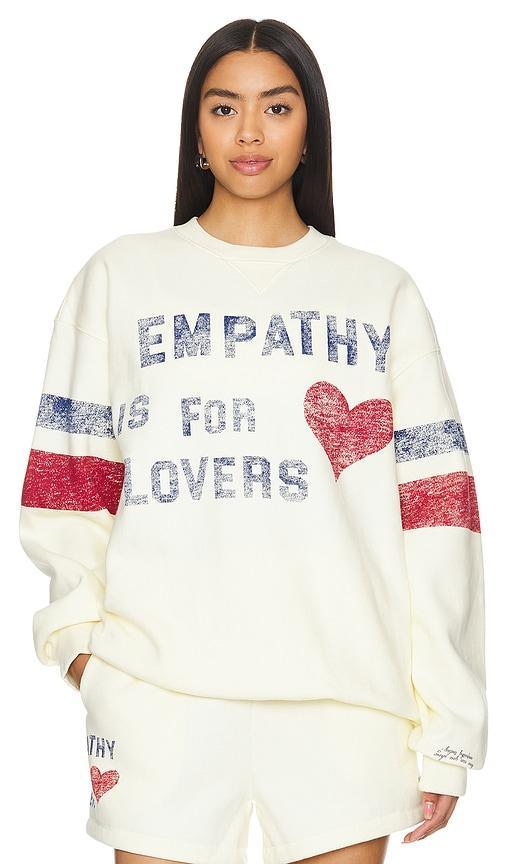 Empathy Is For Lovers Sweatshirt Product Image