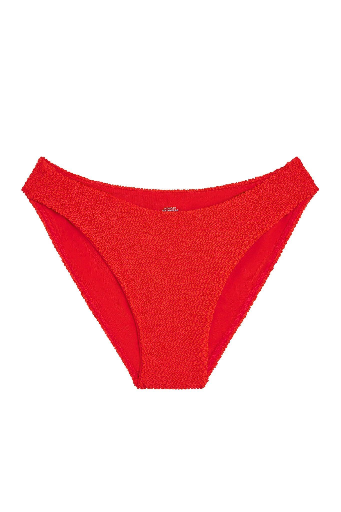 Seychelles Bottom - Chili Pepper Crinkle (Modest Coverage) Product Image