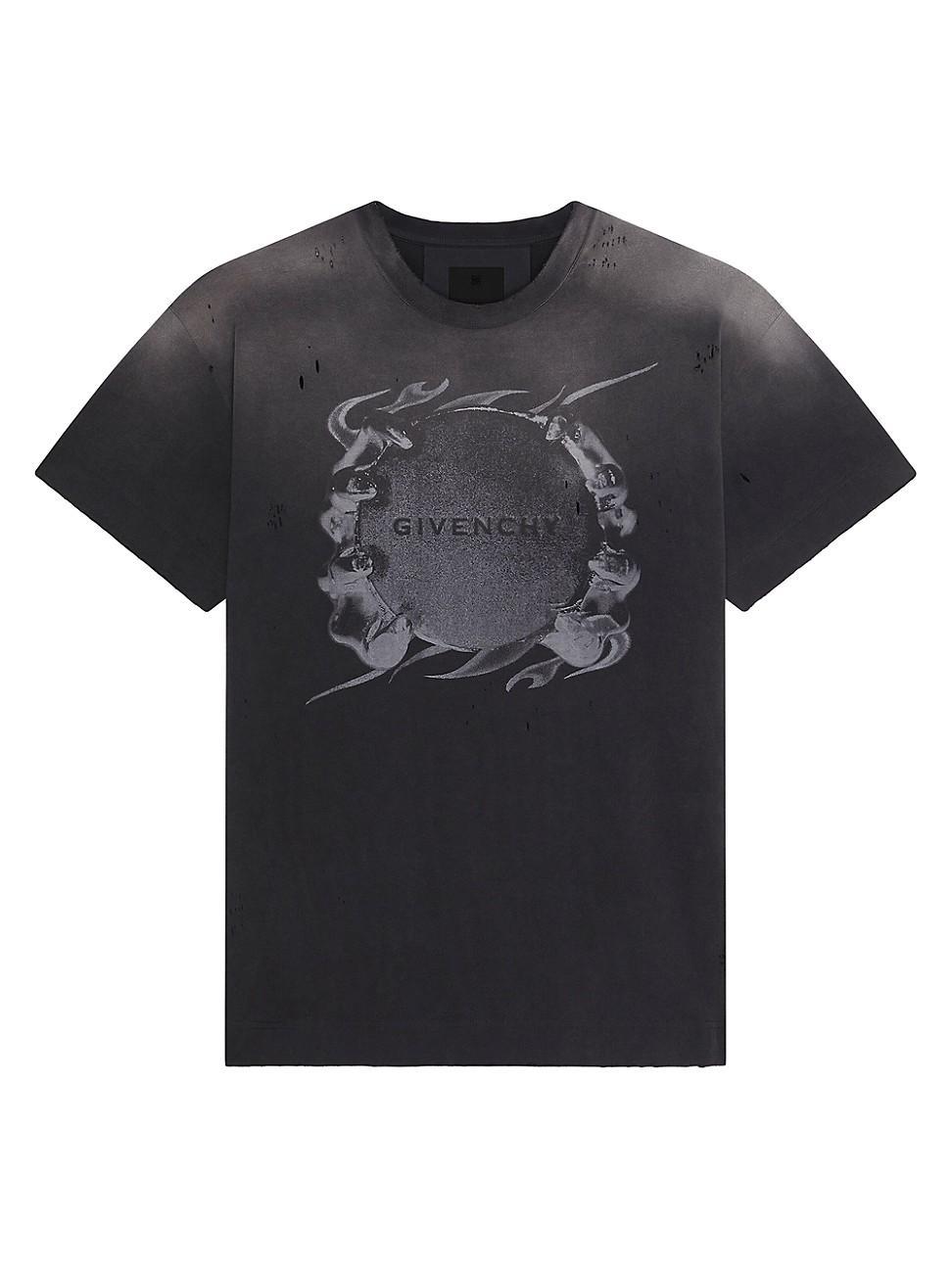 Givenchy Casual Fit Cotton Graphic T-Shirt Product Image