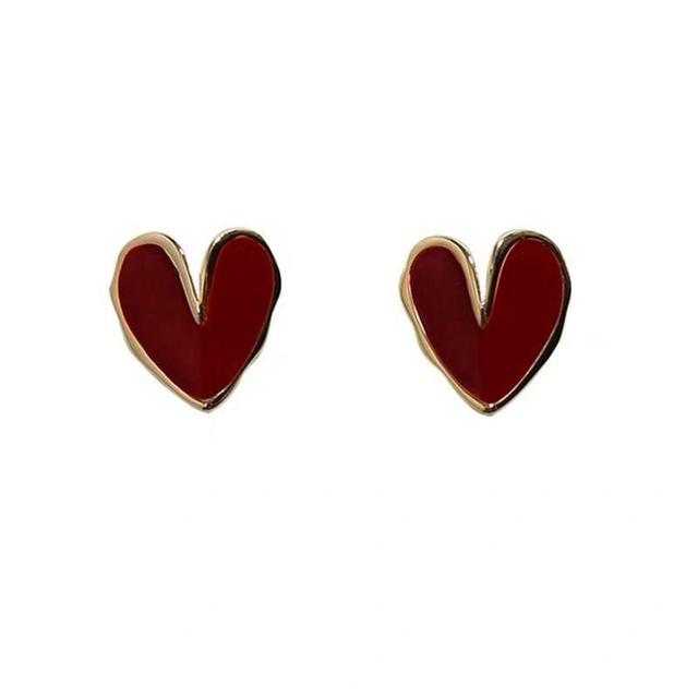 Heart-Shaped Clip-On Earring Product Image