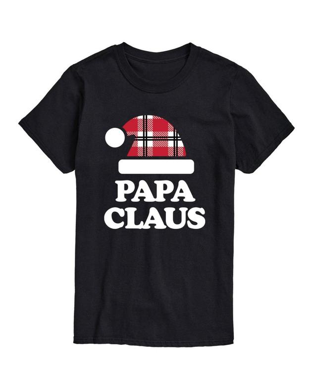 Airwaves Mens Papa Claus Short Sleeve T-shirt Product Image