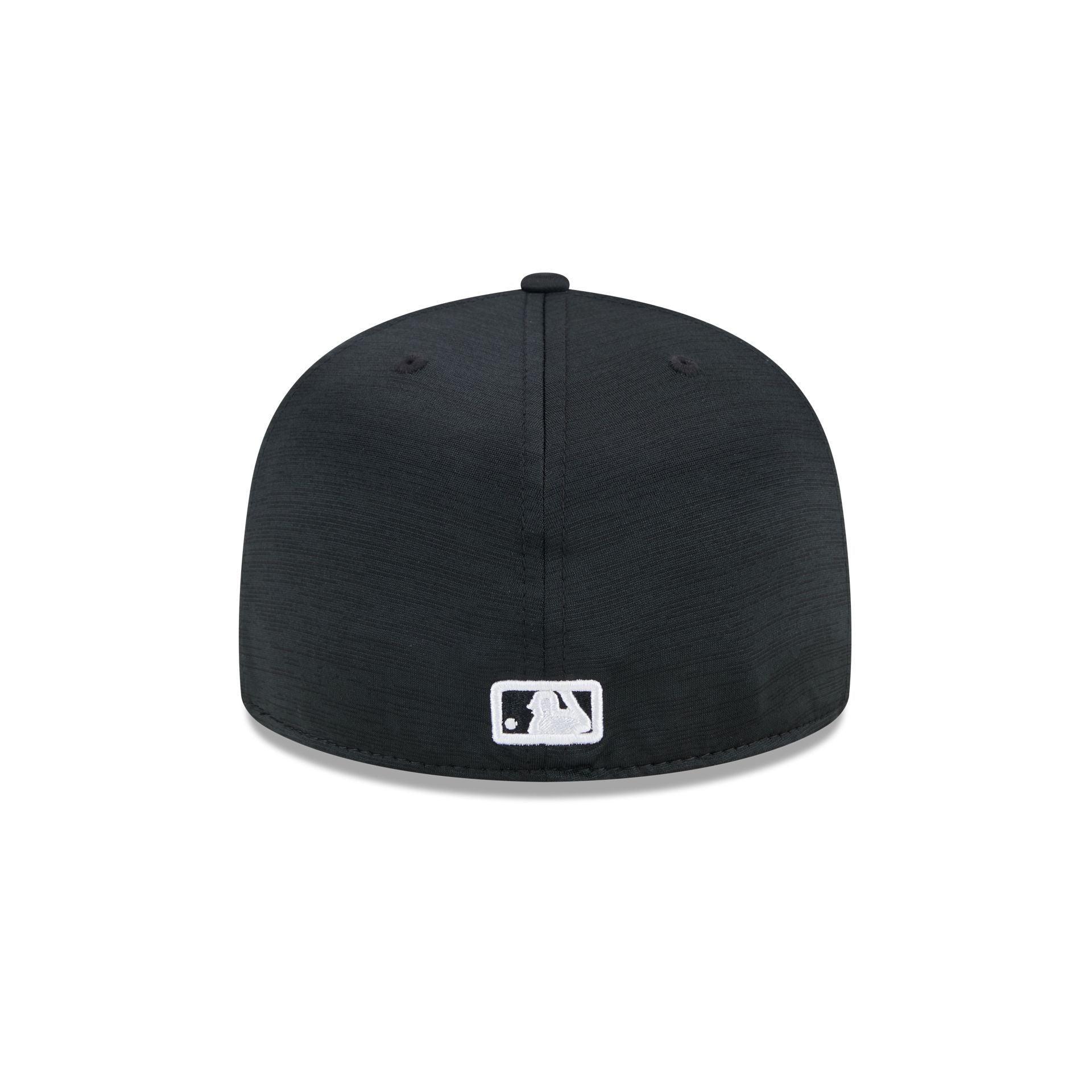 Los Angeles Angels 2024 Clubhouse Black 59FIFTY Fitted Hat Male Product Image