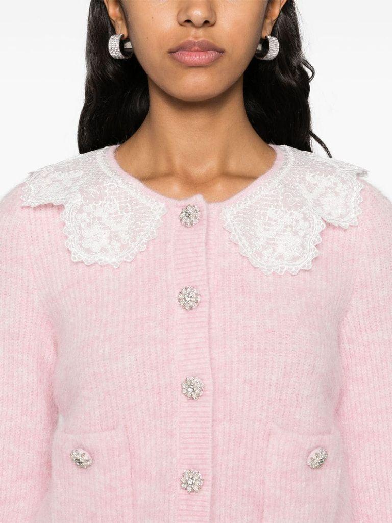 Self Portrait Sweaters Pink In Rosa Product Image