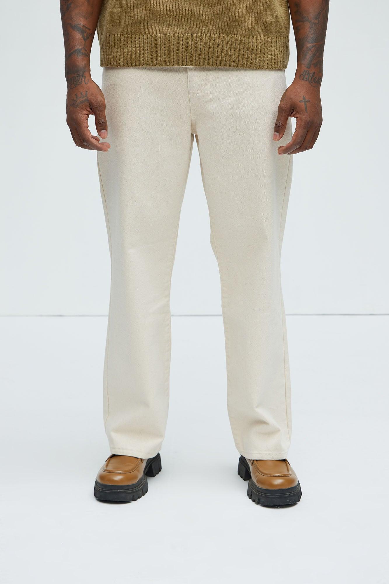 Dean Straight Jeans - Sand Product Image