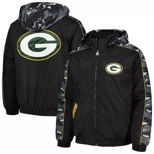 Mens Starter Green Bay Packers Thursday Night Gridiron Full-Zip Hoodie Product Image