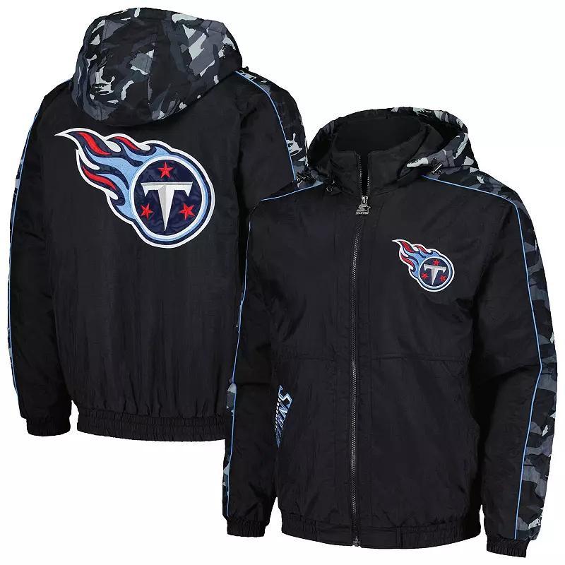 Mens Starter Tennessee Titans Thursday Night Gridiron Full-Zip Hoodie Product Image