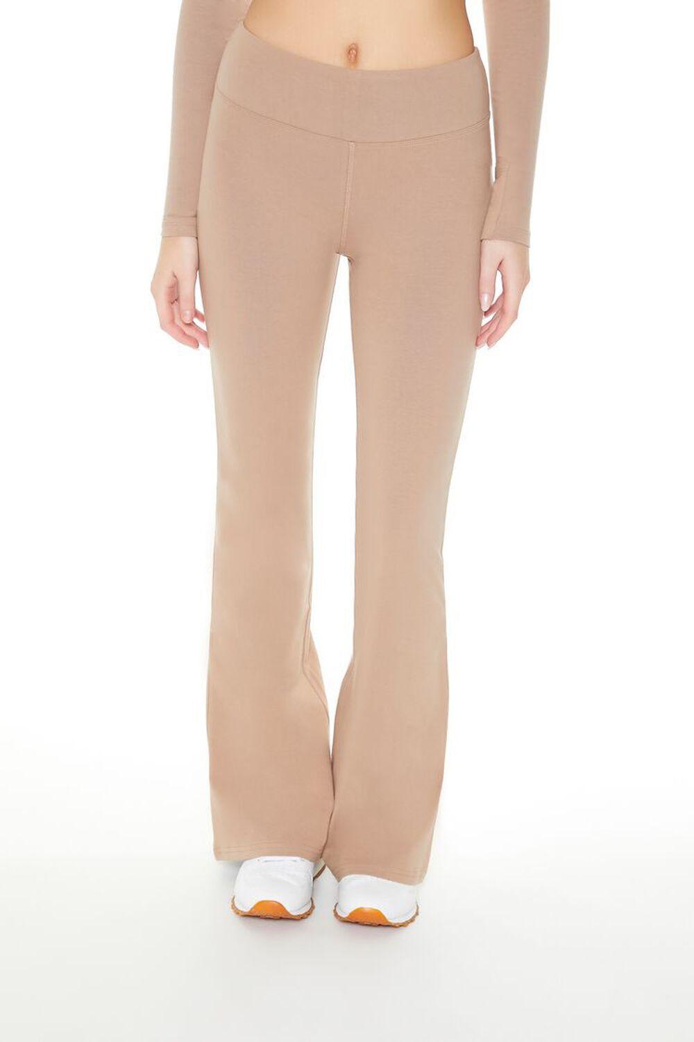 Active High-Rise Flare Leggings | Forever 21 Product Image