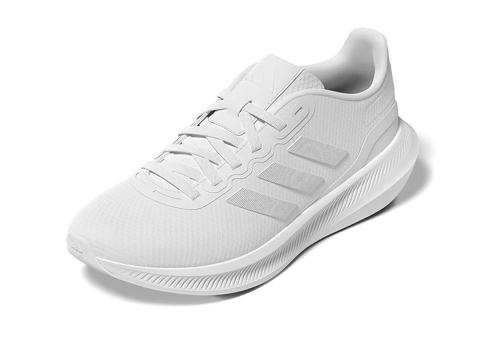 adidas Running Run Falcon 3.0 White/Black) Women's Shoes Product Image