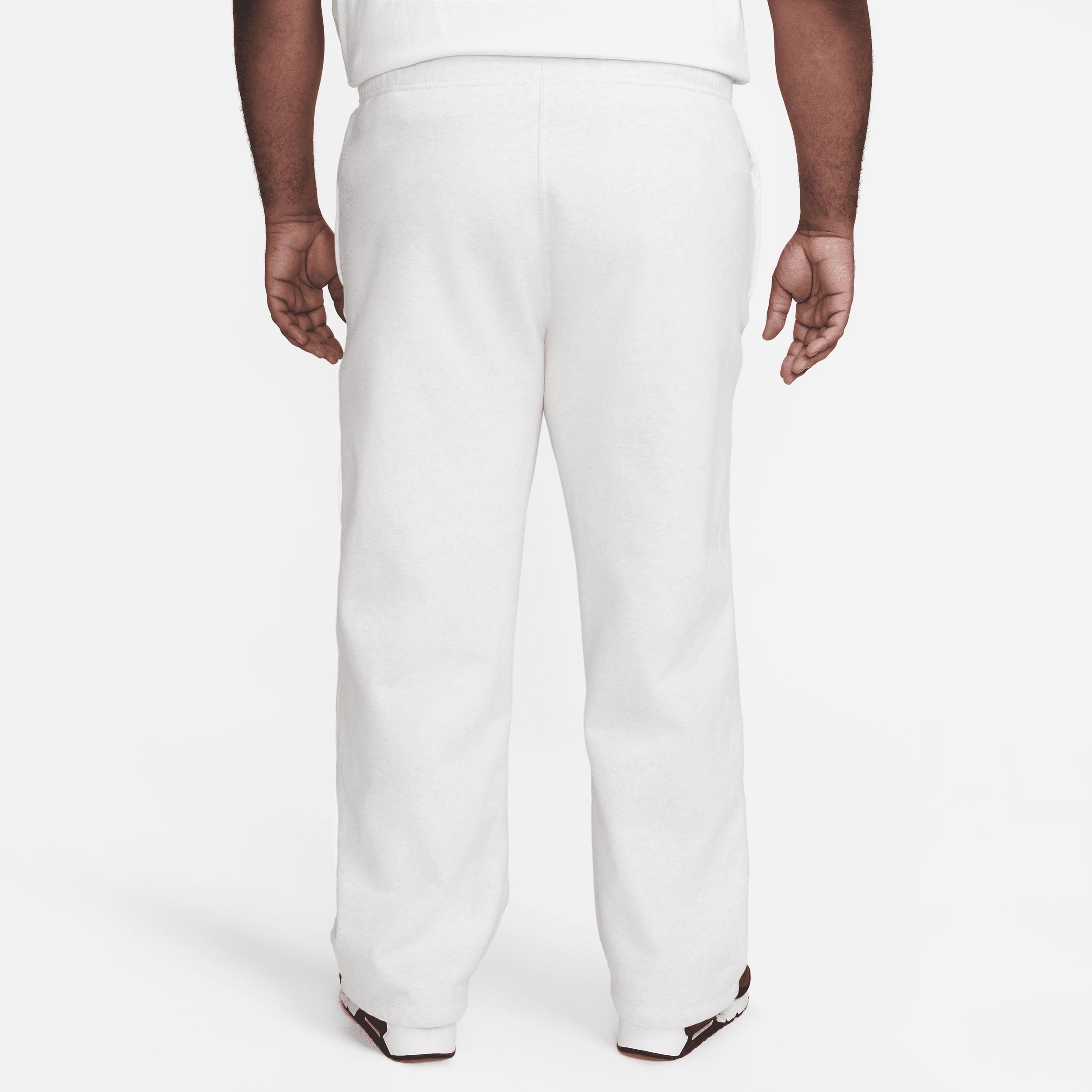 Men's Nike Sportswear Swoosh Open-Hem Fleece Pants Product Image