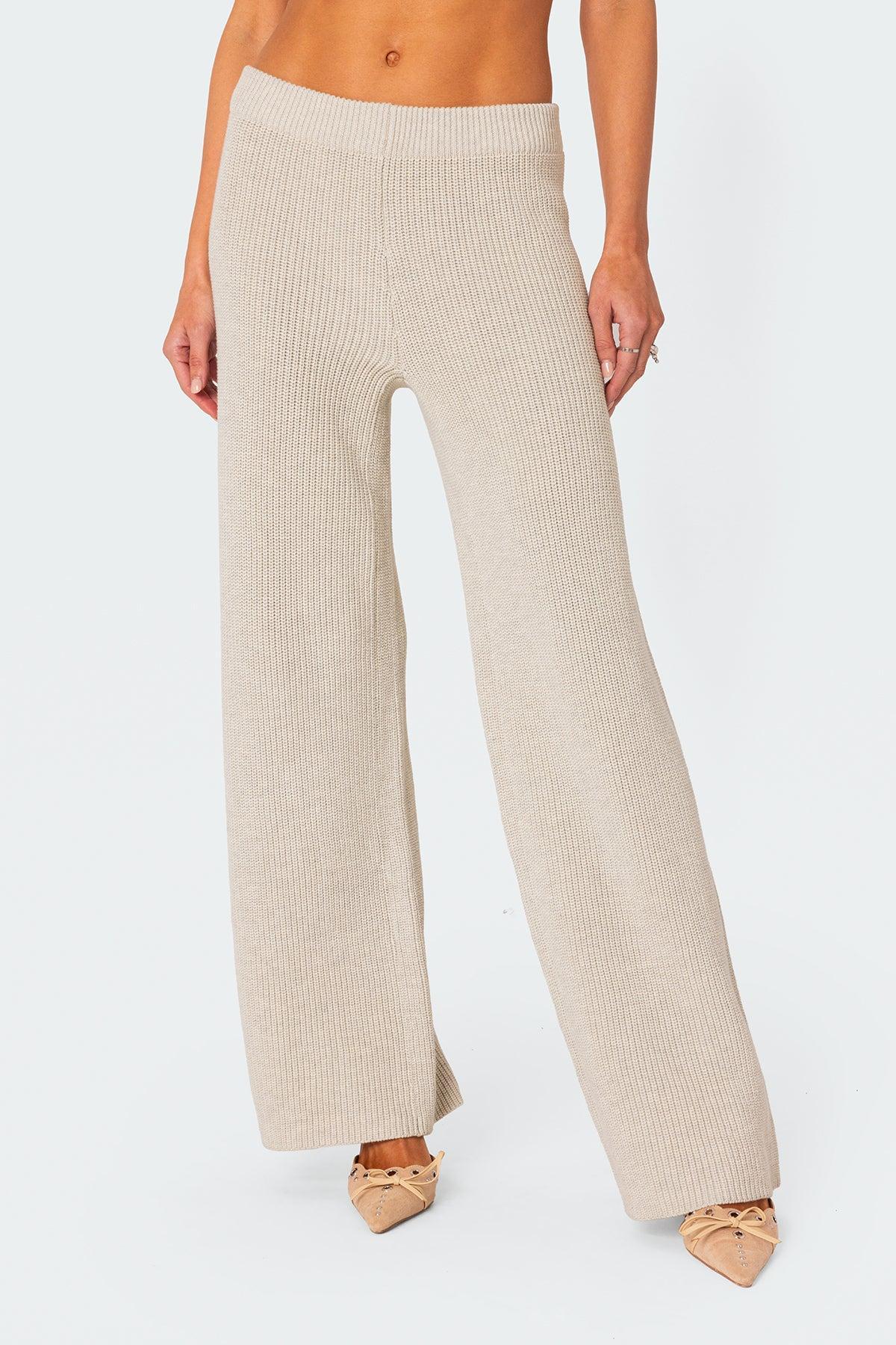 Sunday Straight Leg Knit Pants Product Image