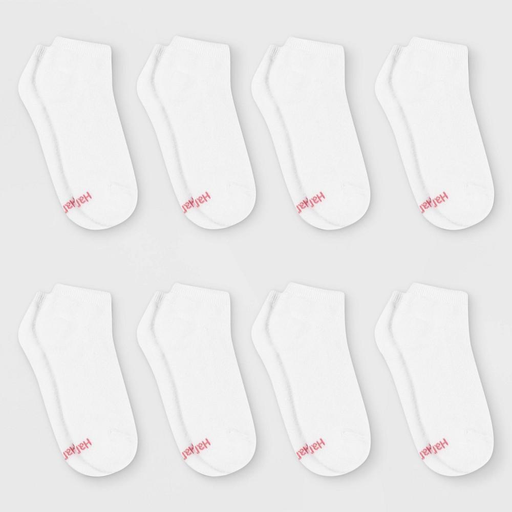 Hanes Premium Womens Cushioned 6+2 Bonus Pack Low Cut Socks 5-9 Product Image