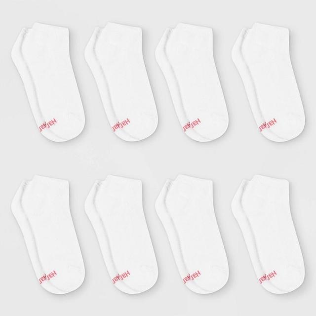 Hanes Premium Womens Cushioned 6+2 Bonus Pack Low Cut Socks 5-9 Product Image