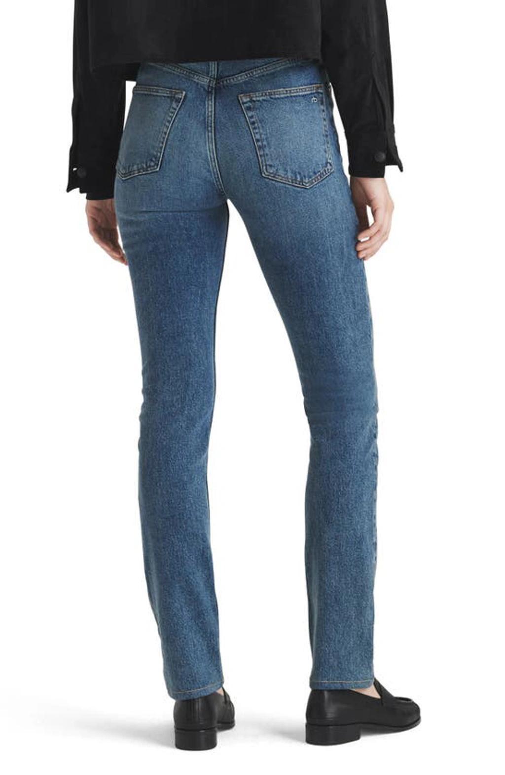 Wren High Waist Slim Jeans In Blue product image