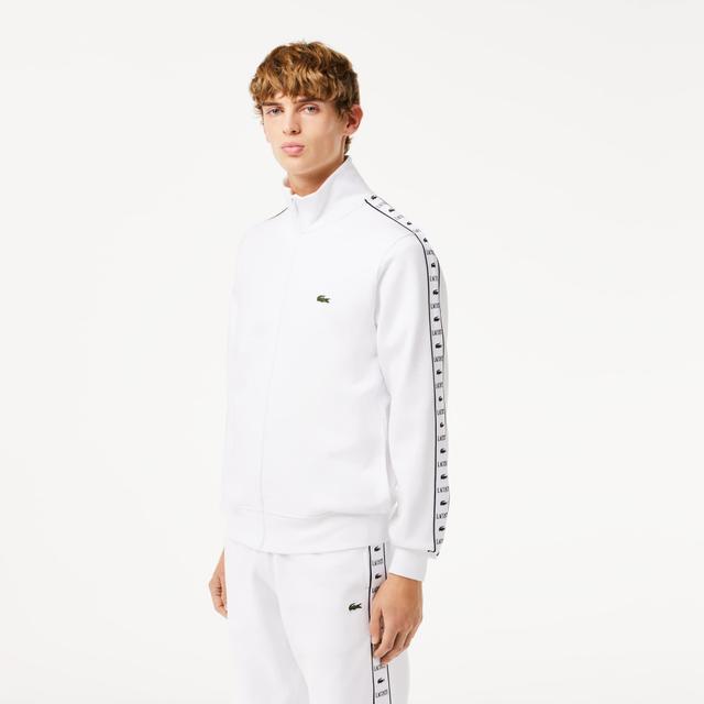 Logo Stripe Zip-Up Sweatshirt Product Image