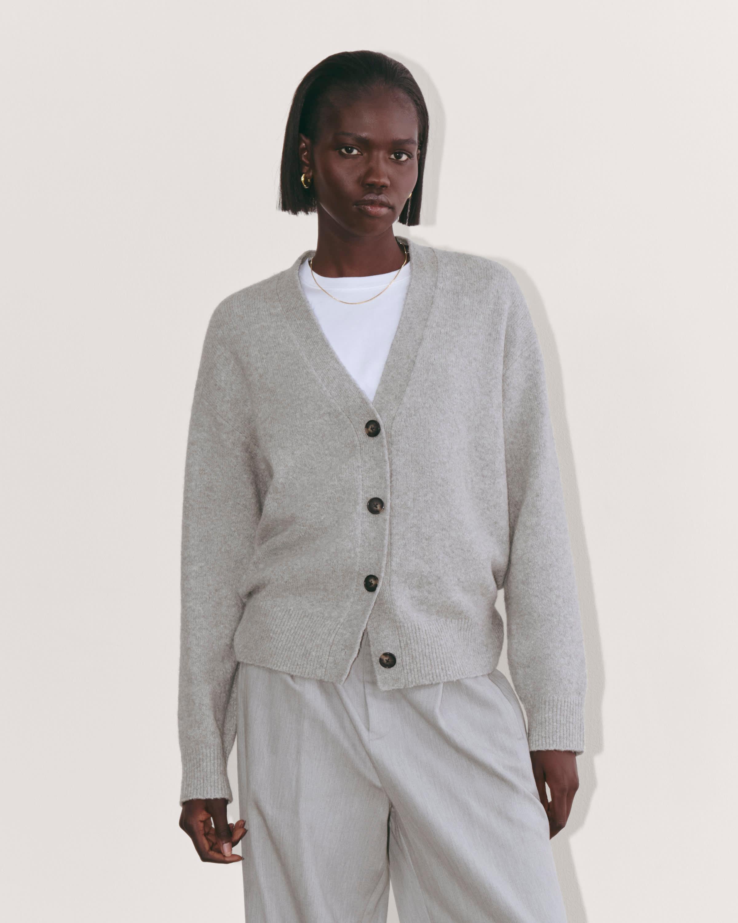 Womens Cocoon Cardigan in Plush Cotton by Everlane product image