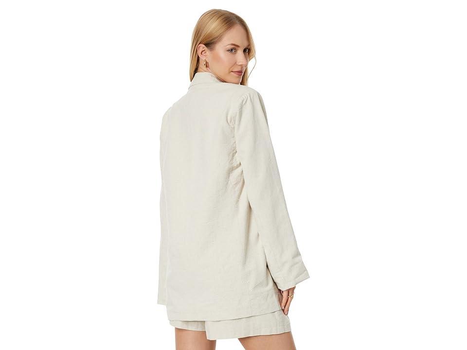 Blank NYC Linen Blazer in Bleached Sand (Bleached Sand) Women's Clothing Product Image