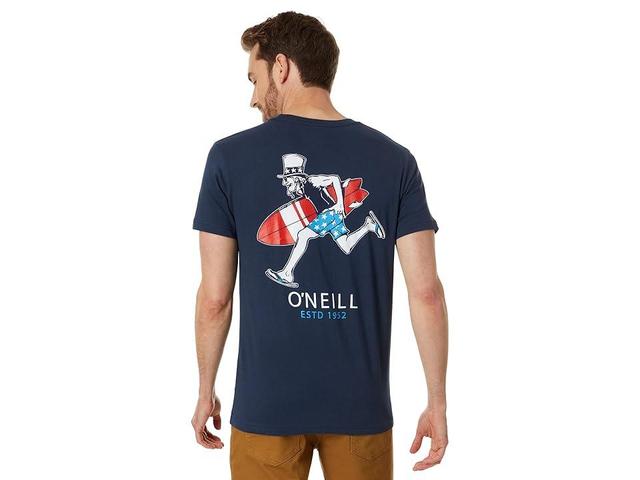 O'Neill Freedom Ahead Short Sleeve Tee (New ) Men's Clothing Product Image