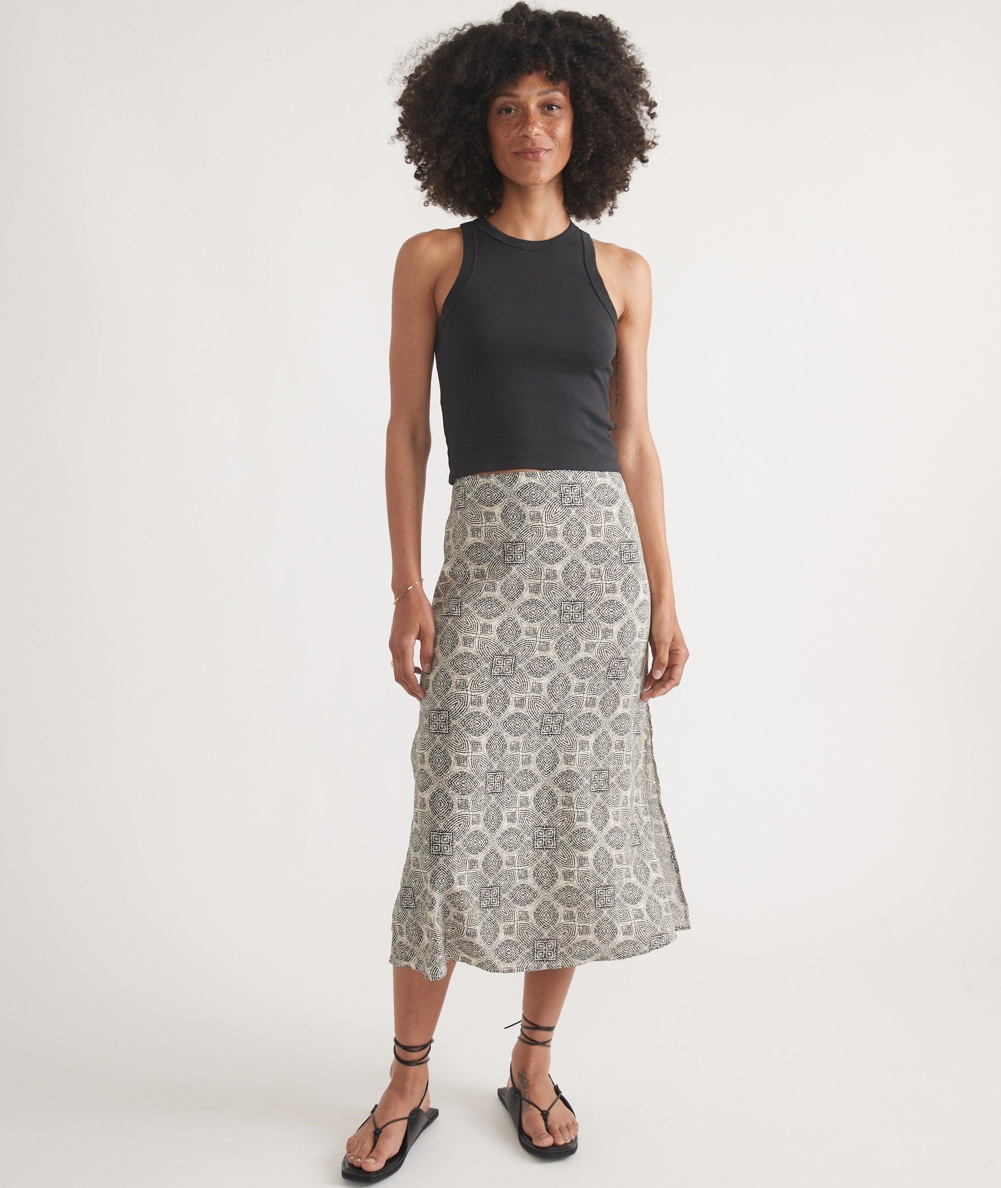 Ryan Slip Midi Skirt Product Image