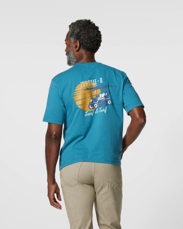 johnnie-O Surf & Turf Graphic T-Shirt Product Image