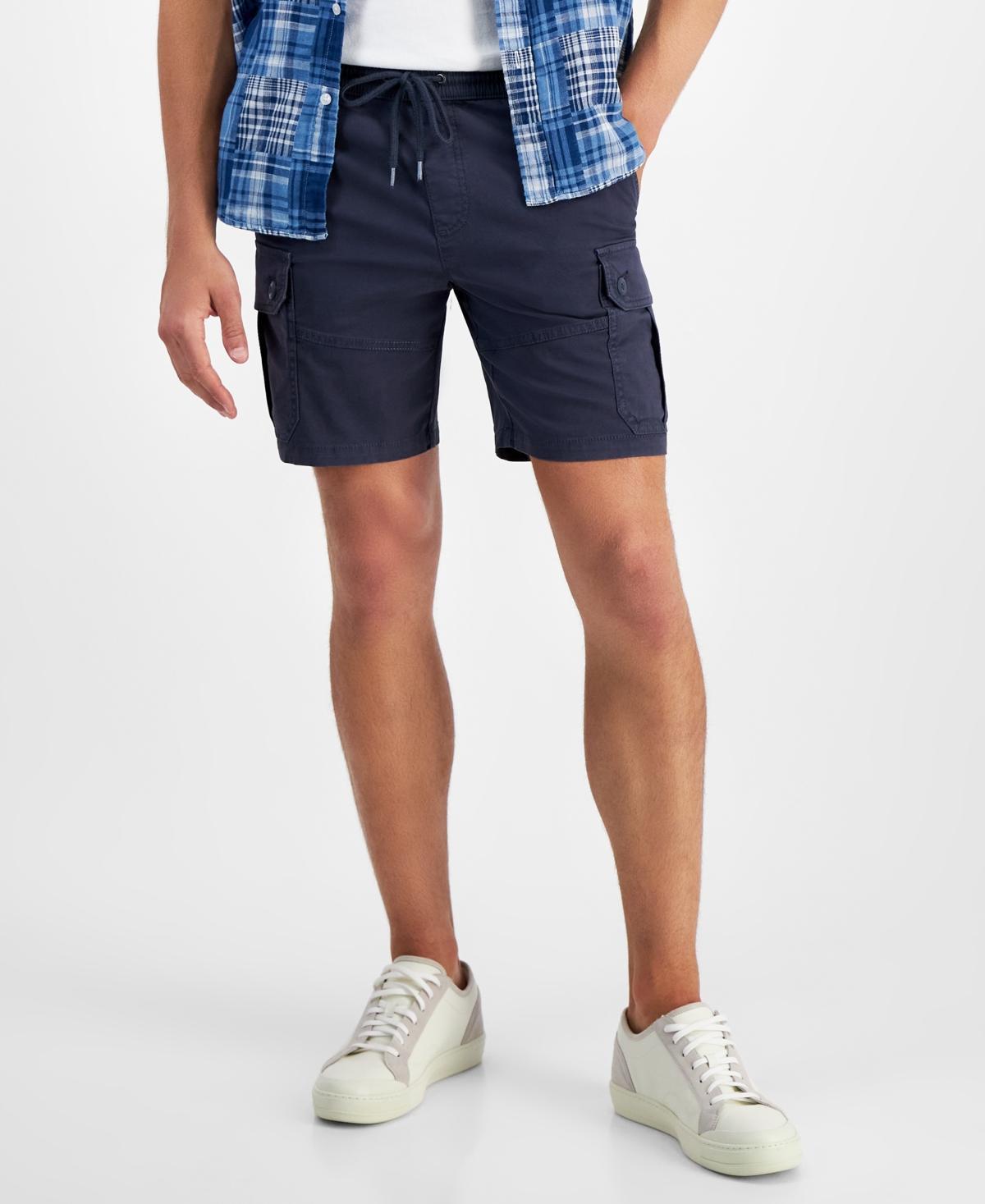 Sun + Stone Mens Relaxed Fit 8 Cargo Shorts, Created for Macys Product Image