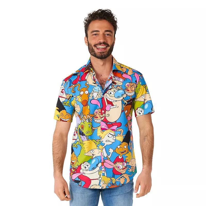 Mens OppoSuits Nickelodeon Cartoons Shirt Product Image