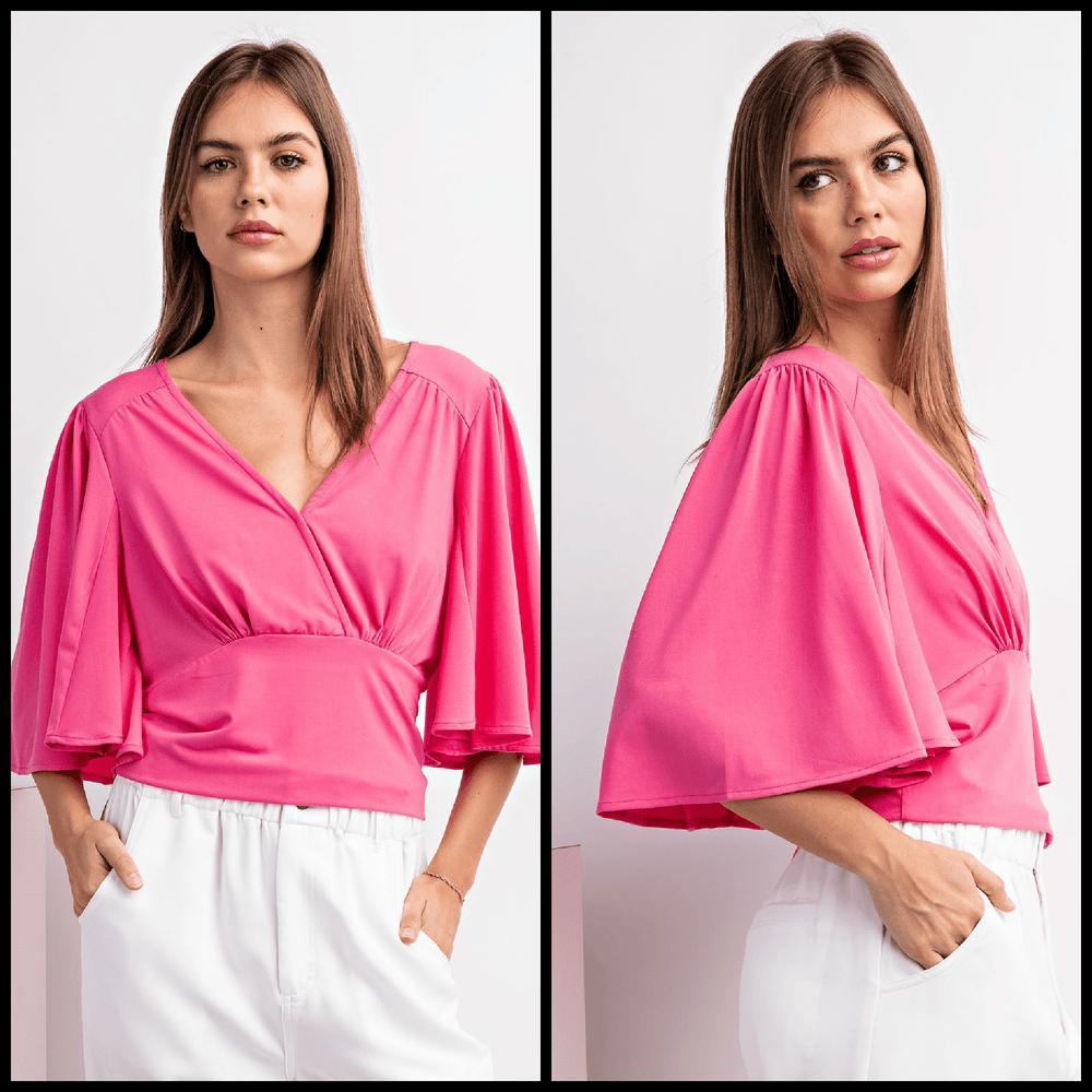 Pink Sassy Bell Top* Product Image