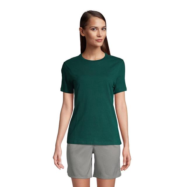 Womens Lands End Short Sleeve Essential Tee Product Image